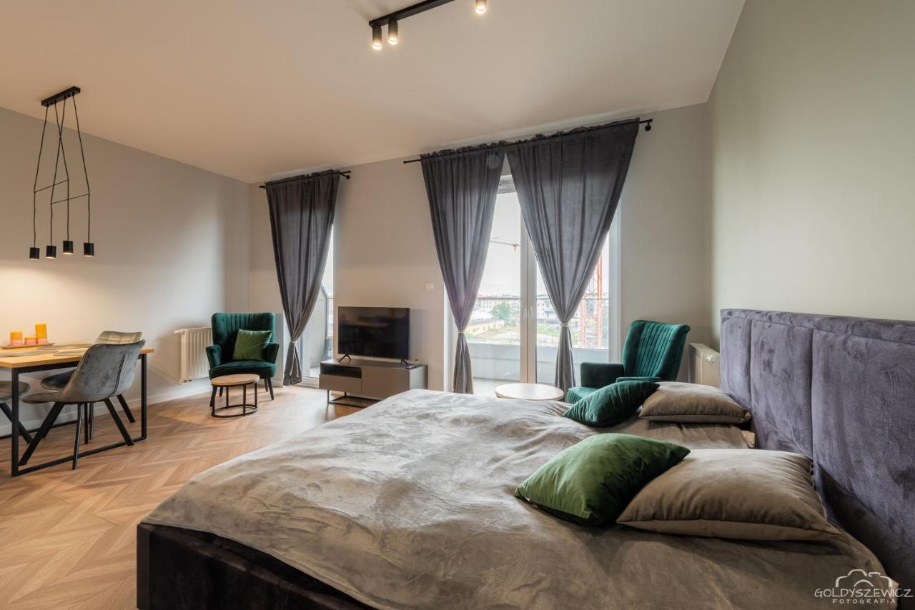 Horyzont Apartamenty- Studio- Sauna&Fitness -Baltycka 2- Sniadania โควอบเซก ภายนอก รูปภาพ