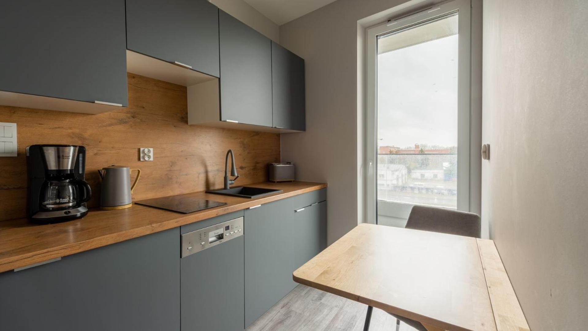Horyzont Apartamenty- Studio- Sauna&Fitness -Baltycka 2- Sniadania โควอบเซก ภายนอก รูปภาพ