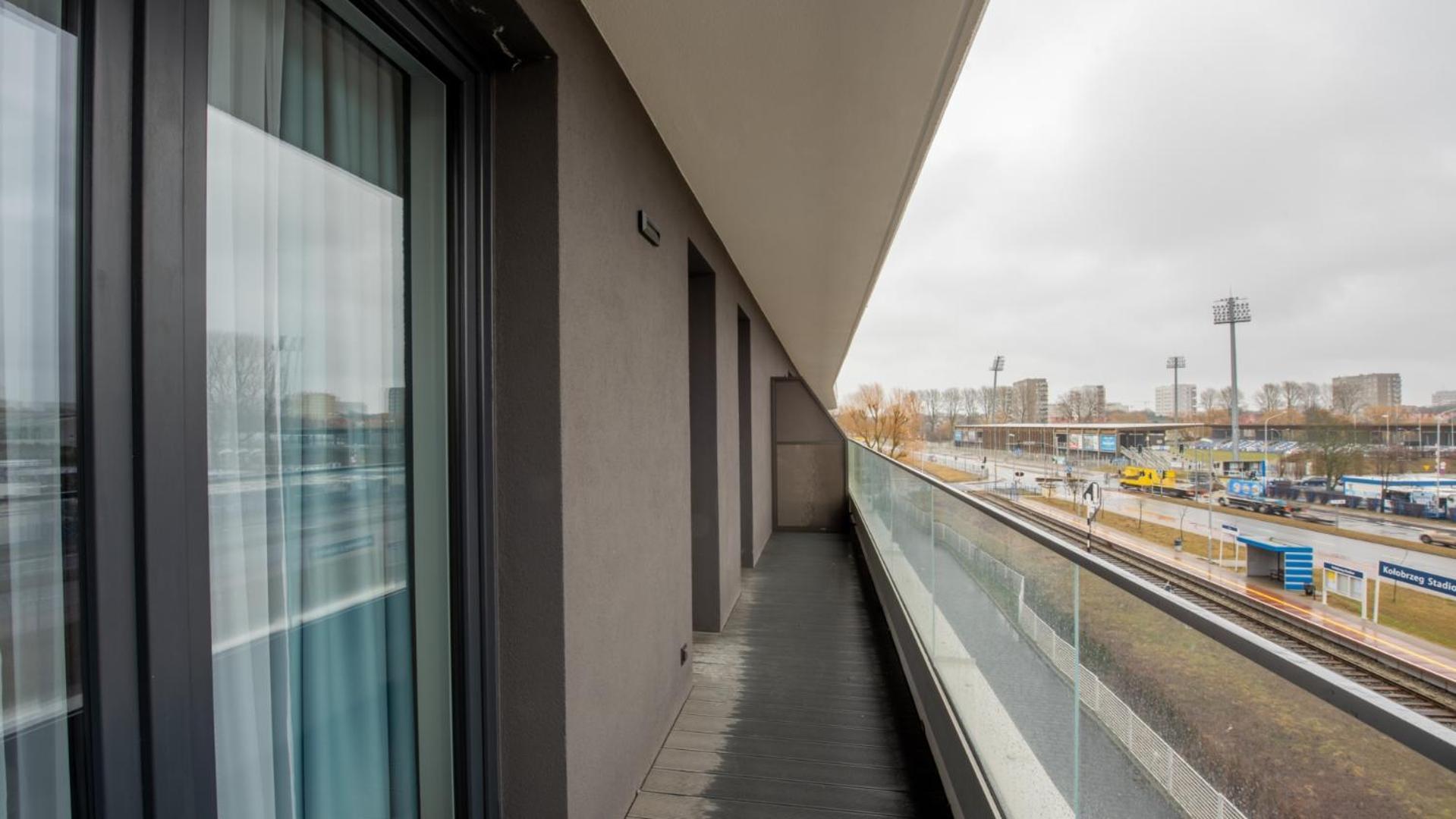 Horyzont Apartamenty- Studio- Sauna&Fitness -Baltycka 2- Sniadania โควอบเซก ภายนอก รูปภาพ