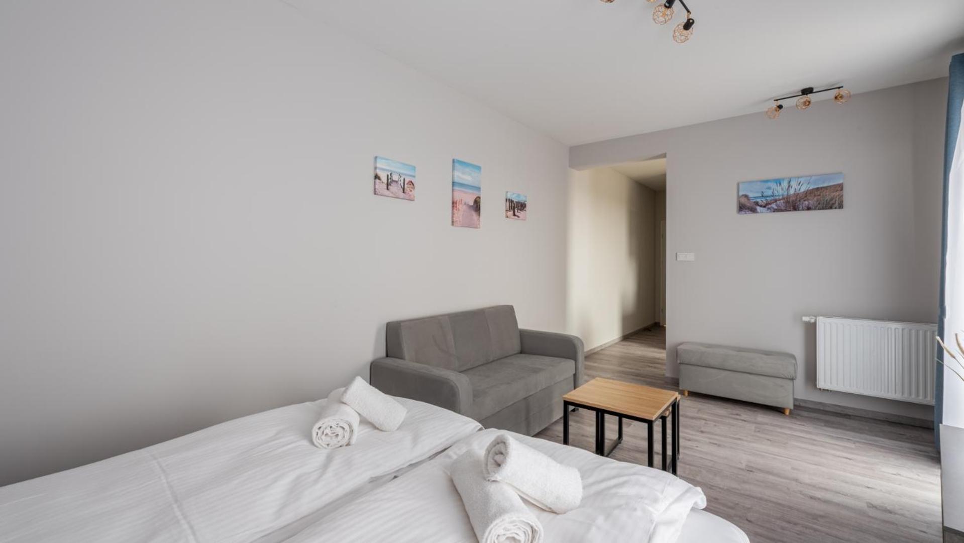 Horyzont Apartamenty- Studio- Sauna&Fitness -Baltycka 2- Sniadania โควอบเซก ภายนอก รูปภาพ