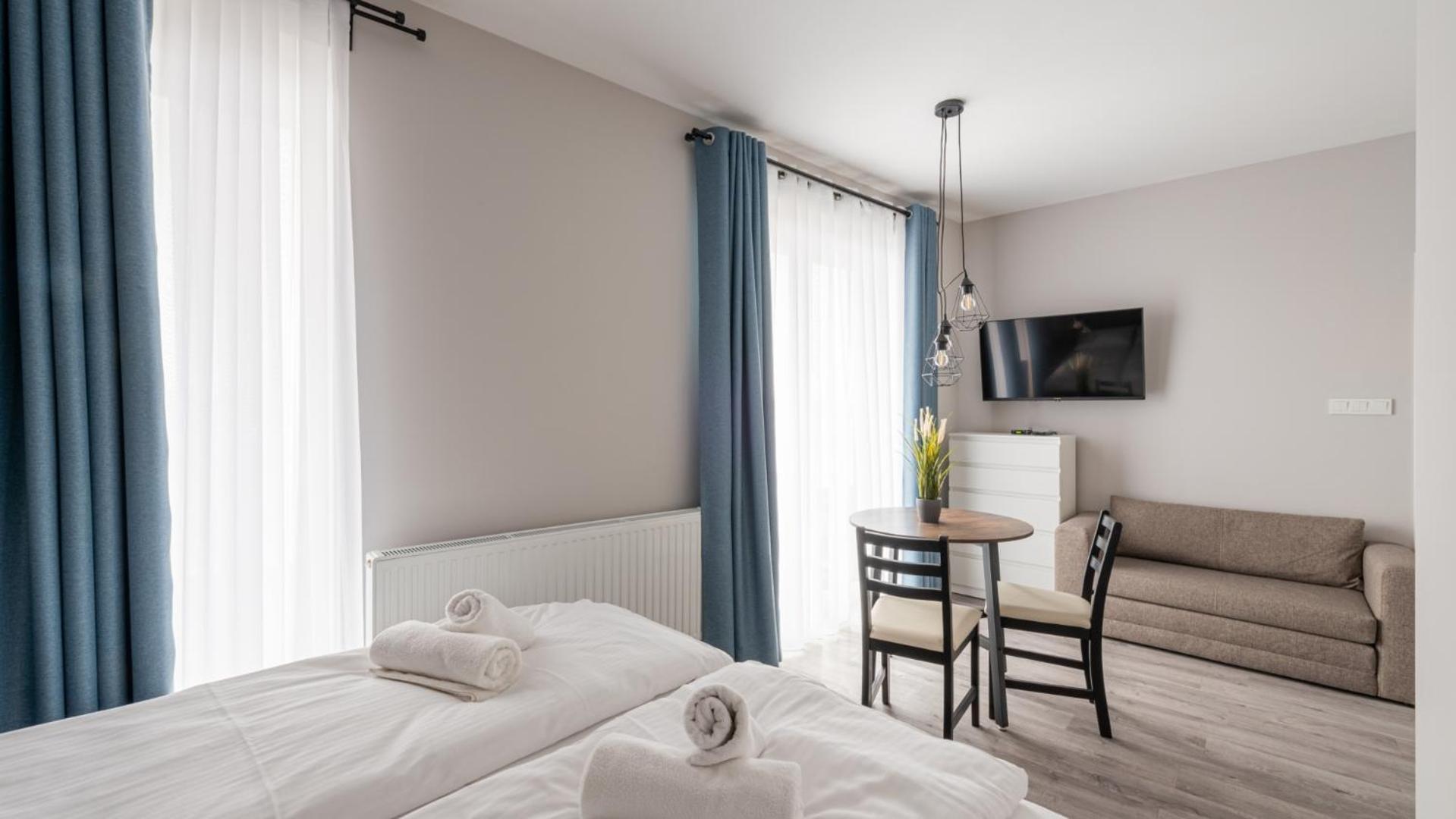 Horyzont Apartamenty- Studio- Sauna&Fitness -Baltycka 2- Sniadania โควอบเซก ภายนอก รูปภาพ