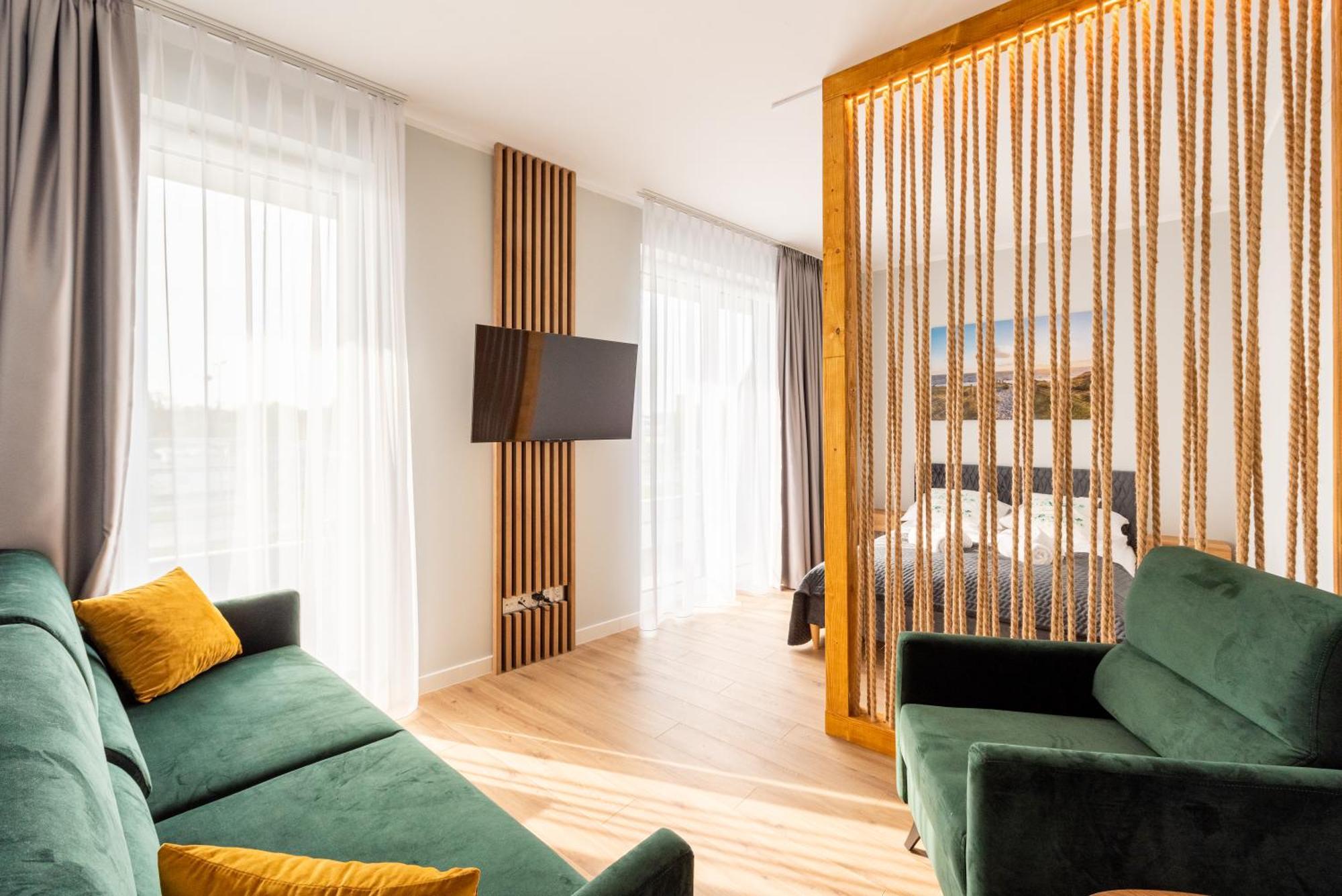 Horyzont Apartamenty- Studio- Sauna&Fitness -Baltycka 2- Sniadania โควอบเซก ภายนอก รูปภาพ